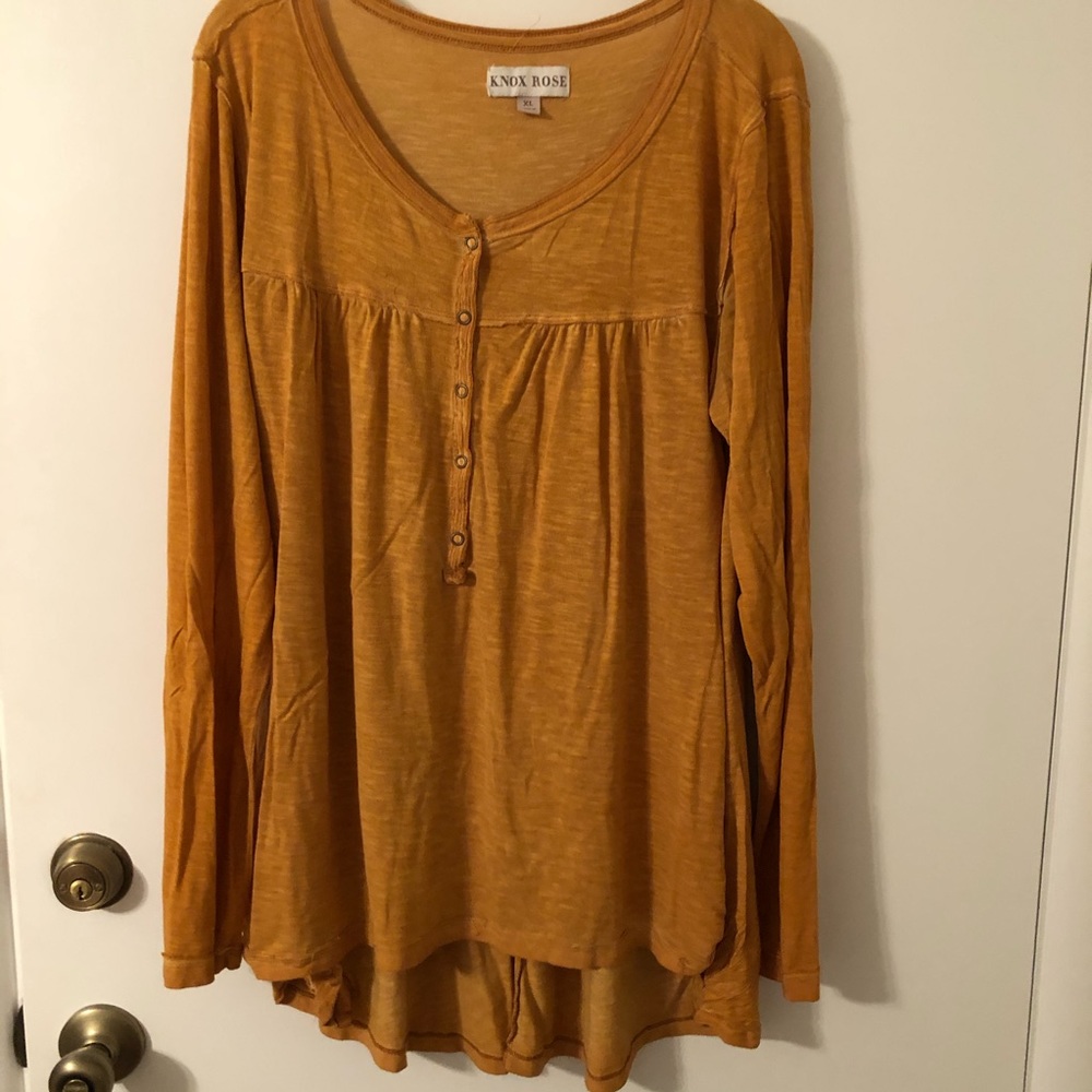Mustard Yellow Top